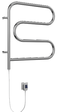 Электро 25 F-обр 600х600 поворотный Полотенцесушитель TERMINUS Сыктывкар - фото 1